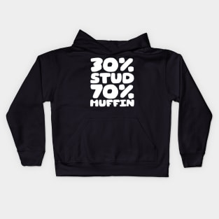 30 Stud 70 Muffin Kids Hoodie